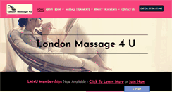 Desktop Screenshot of londonmassage4u.co.uk